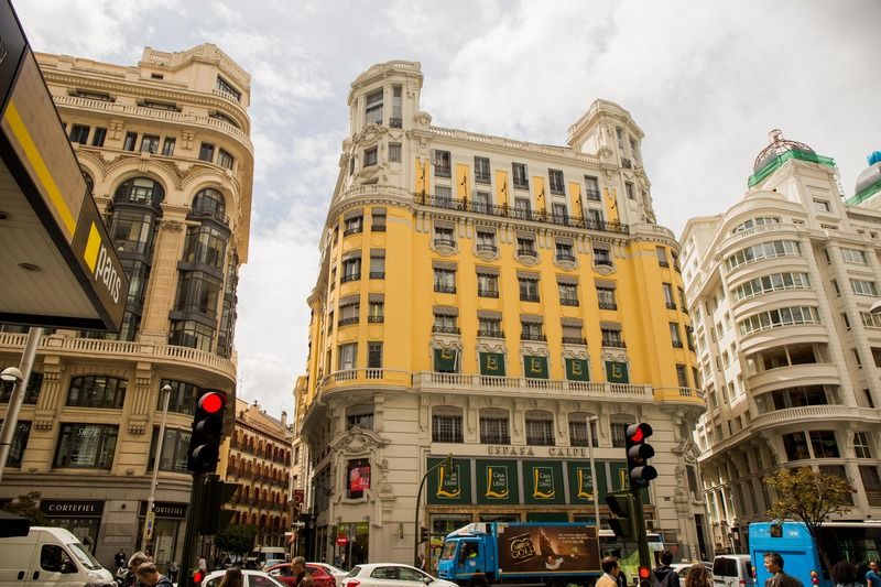 Hotel Arosa Madrid Exterior foto
